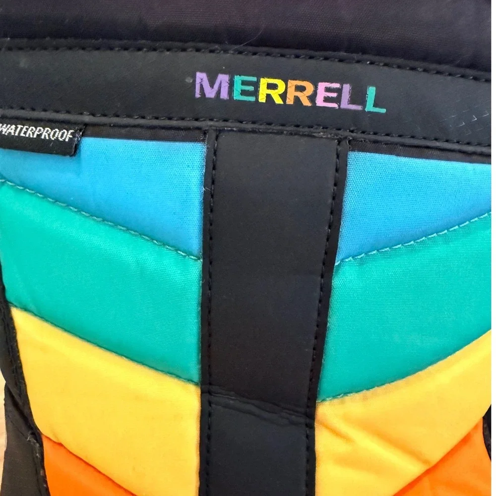 Merrell Kids Alpine Puffer Waterproof Snow Boot Multi Insulated -25F Rated 4